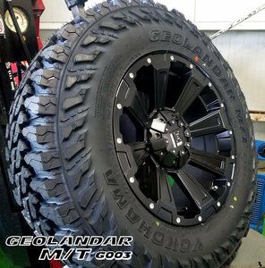 デリカD5 CX8 RAV4 エクストレイル イヴォーク LEXXEL DeathRock ヨコハマ ジオランダー MT G003 225/65R17 タイヤホイール17インチ