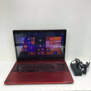 【ジャンク品】 FUJITSU 富士通 LIFEBOOK AH77/M FMVA77MRG Core i7-4702HQ 2.20Ghz 8GB HDD 1TB ノートパソコン 240426SK150432