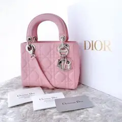 Dior レディディオール　ミニ　ショルダーバッグ　ハンドバッグ　極美品