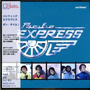 Rare Groove/ファンク/甘茶ソウル/AOR■PACIFIC EXPRESS / On Time (1978) レア廃盤 紙ジャケット AtoZディスクガイド掲載作!! サバービア