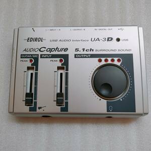 EDIROL AUDIOCapture UA-3 USB AUDIO Interface 5.1ch surround sound ローランド　ノートパソコン　インターフェース