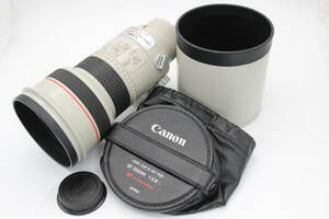 【返品保証】 キャノン Canon EF 300mm F2.8 L USM ET-118 II 前後キャップ付きレンズ C8261