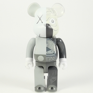 KAWS カウズ ×MEDICOM TOY BE＠RBRICK 400% COMPANION 人体模型ベアブリック 灰 Size 【フリー】 【中古品-ほぼ新品】 20717460