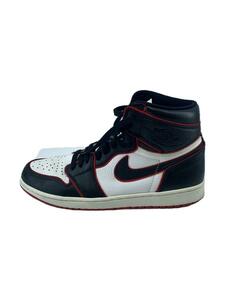 NIKE◆AIR JORDAN 1 RETRO HIGH OG/エアジョーダン1レトロハイ/ブラック/555088-062/