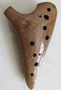 木製アルトCオカリナ1PCE 12穴 木製楽器 アコースティック 管楽器 笛 初心者 中級者 中音域 ソロ演奏 合奏 ギフト用 人気