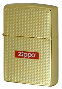 Zippo ジッポライター DOT & LOGO ドットロゴ 金メッキ 2G-CUTLOGO