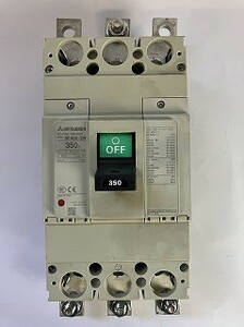 送料無料!!　三菱電機　ノーヒューズ遮断器　NF400-SW 350A　中古品　【2305500810】