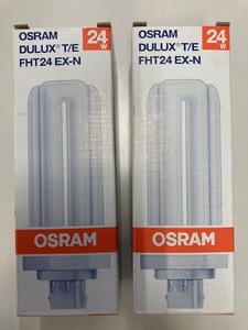 【２個セット】三菱電機オスラム OSRAM DULUX T/E FHT24EX-N 24W 昼白色 