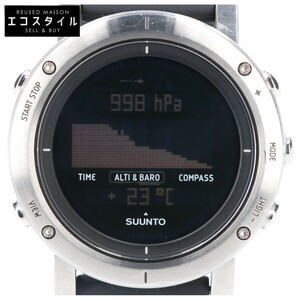 1円 Suunto スント SS020339000 コア・ブラッシュドスティールデジタル 腕時計