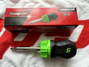 新品　Snap-on スナップオン ラチェットドライバー SGDMRC11AG グリーン スタビラチェット