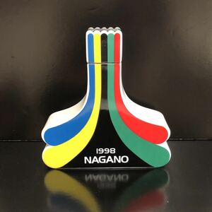 【希少 レア】未開栓 清酒 二級 1998 NAGANO 長野オリンピック 内容量500ml アルコール分19.0度以上20.0未満 古酒 陶器ボトル