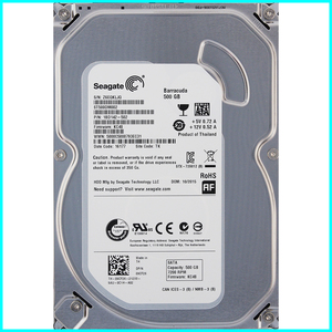 Seagate ST500DM002-1BD142-502 DP/N 09CF26 3.5インチ SATA600 500GB 951回 6536時間