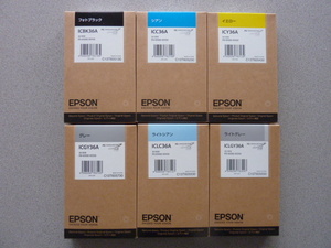 EPSON　エプソン純正インク　PX-6500用　6色セット　未使用品