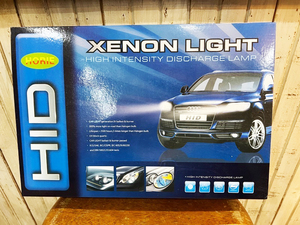 ★自宅保管品 HID XENON LIGHT HB-4/9006 ヘッドライト 車用品 パーツ カーライト ★