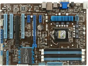 ASUS P8H77-V LE LGA 1155 Intel H77 HDMI SATA 6Gb/s USB 3.0 ATX Intel Motherboard