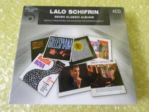 [m7716y c] 【新品未開封】LALO SCHIFRIN / SEVEN CLASSIC ALBUMS(4CD - 7LP)　ラロ・シフリン JAZZ