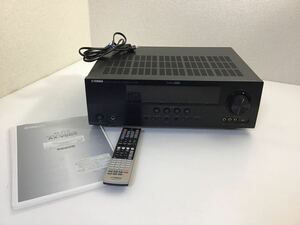 ★美品★ YAMAHA AVアンプ　AX-V565 リモコン付　ブラック　動作確認済　オーディオ　ホームシアター　ヤマハ