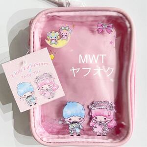 14311858 ピンク　アクスタケース　キキララ　ドーリーミックス　サンキューマート　サンリオ　バッグ　ポーチ　財布　推し活　MWT