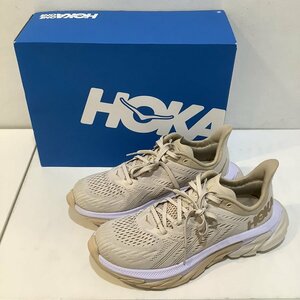 HOKA ONEONE ホカ オネオネ M CLIFTON EDGE クリフトン エッジ スニーカー ベージュ 26cm 519228