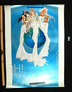 [Vintage] [Delivery Free]Around1990 Ah! My Goddess B1 Poster for Sales Promotion ああっ女神さまっ 販売促進用B1ポスター[tag2222]