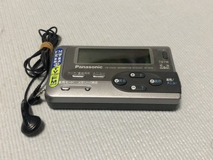 Panasonic　ポケットラジオ　RF-VR10　FM VISUAL INFORMATION RECEIVER　訳アリ