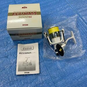 ◆おすすめ◆ RYOBI リョービ スピニングリール ECUSIMA 3000Si エクシマ リール 釣り具 ◆未使用に近い◆ 美品 mc01064685