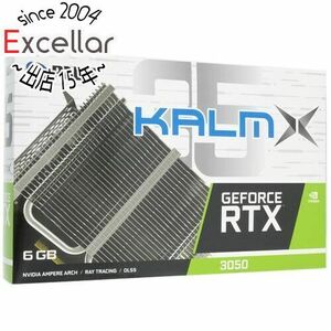 PALIT GeForce RTX 3050 KalmX 6GB NE63050018JE-1070H [管理:1000028046]