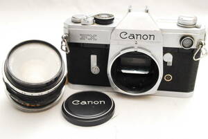 Canon FX/FL 50mm 1:1.8 (ジャンク品） 0913-122