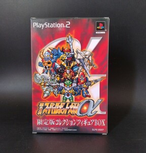 中古ソフト　第2次スーパーロボット大戦α　限定版　フィギュア未開封 PS2
