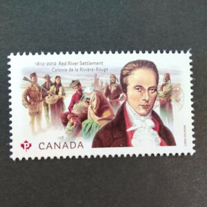 カナダ切手 未使用 レッドリバー植民地200年