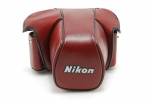 #2504◆送料無料◆Nikon ニコン F3用 レザーケース 革 CF-20