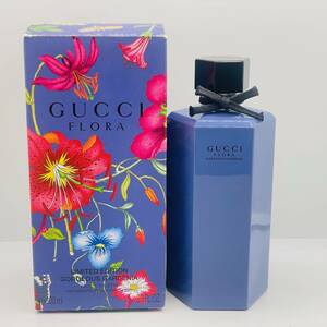 中古品 保管品 GUCCI グッチ フローラ ゴージャス ガーデニア ラベンダー オードトワレ ドイツ製 100ml（残量不明）香水 