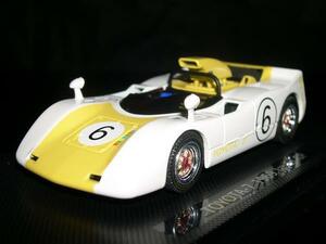 EBBRO 1/43 666 TOYOTA 7 JAPAN GP 1969 #6 White/Yellow