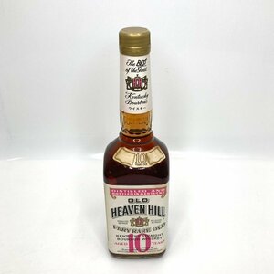 【9304-012】酒　OLD HEAVEN HILL 10年 VERY RARE OLD　オールド ヘブン ヒル　バーボン　ウイスキー　43％　750ml