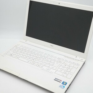 NEC LaVie 15.6型 ノートパソコン LS150HS6W クロスホワイト intel Pentium メモリ4GB HDDなし BIOS起動 本体のみ