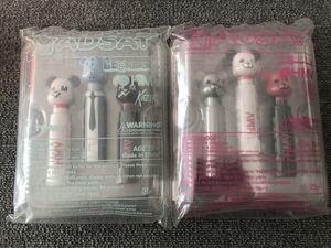 TOMY NADSAT ナッドサット ベアブリックBE@RBRICK kozik HMV 限定 メディコムトイ MEDICOM TOY KAWS 未開封 ペッツ PEZ