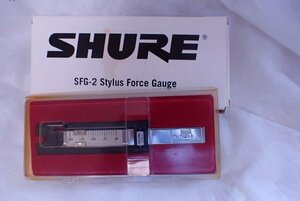 ■春のアナログ堀出市「SHUREの針の針圧計SFG-2」知っていますか？■送料無料