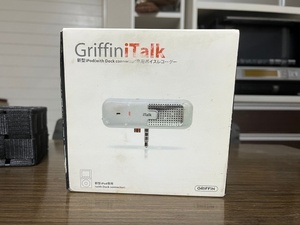 Griffin iTalk★iPod classic用 ボイスレコーダー/マイク ミニスピーカー