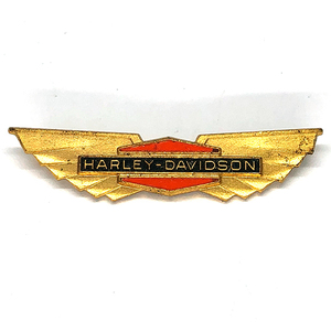 ハーレーダビッドソン ウィング/ロゴ デッドストック ビンテージ ピンバッジ Harley Davidson Wing/Logo Pin ハーレー・ダビッドソン Pins