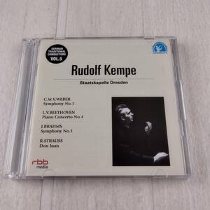 1MC6 CD ルドルフ・ケンペ シュターツカペレ・ドレスデン 伝統的なドイツの指揮者たち 5