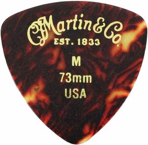 【新品】MARTIN（マーチン）/ Triangle Medium　ミディアム　ギターピック トライアングル型 0.73 12枚セット