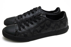 COACH コーチ ローカットスニーカー FG4412 C136 Signature Low Top Sneaker コーテッドキャンバス 牛革 シグニチャー柄