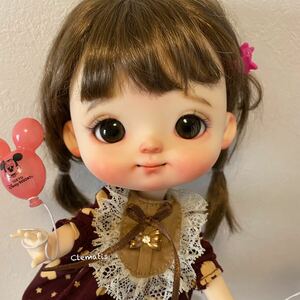 カスタムドール　bjd　dayuanbao qbaby風　球体関節人形ブライス　赤ちゃん人形　ドールハウス　ハンドメイド　ドール　