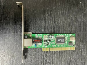 PCIバス用 LANカード Buffalo LGY-PCI-TXD インターフェースボード