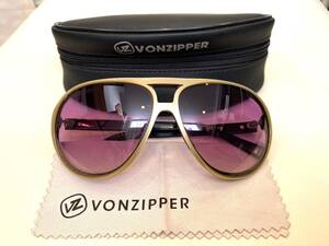 VONZIPPER ボンジッパー サングラス 眼鏡 ティアドロップ【ジャンク品】