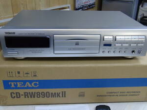 TEAC ティアック CD-RW890MKⅡ CDプレーヤー CDレコーダー 元箱/リモコン/取説付 2021年製造品