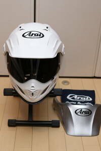 Arai アライ オフロードヘルメット 林道ツーリング定番モデル TOUR CROSS 3 size Mグロスホワイト 