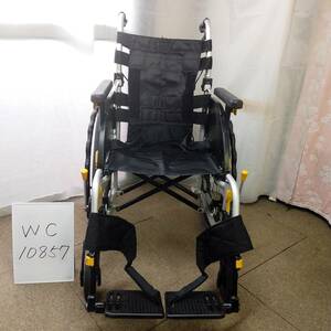 (WC-10857)訳あり処分価格【中古】松永製作所 ネクストコア・アジャスト NEXT-51B　自走式車椅子