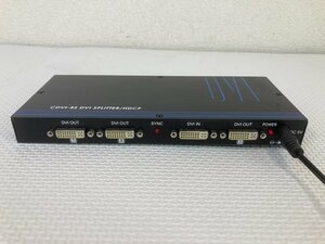 2643-O★CYPRESS TECHNOLOGY HDCP準拠1入力8出力DVI分配器 CDVI-8S★通電確認済中古★