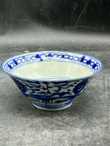 r603(2)018 中国美術 染付 唐物 陶器 茶碗 鉢　茶道具